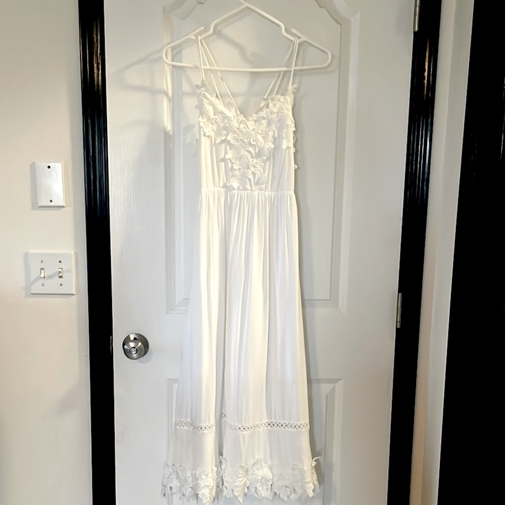 White Spaghetti Strap Sundress